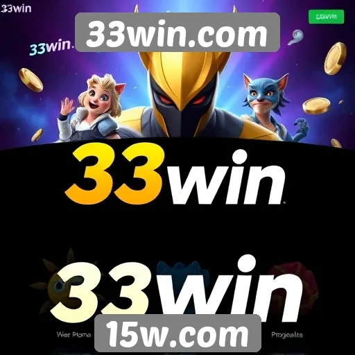 Variedade de jogos disponíveis na 33win